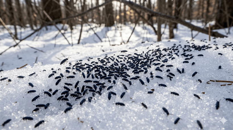 Snow Flea (Springtail)